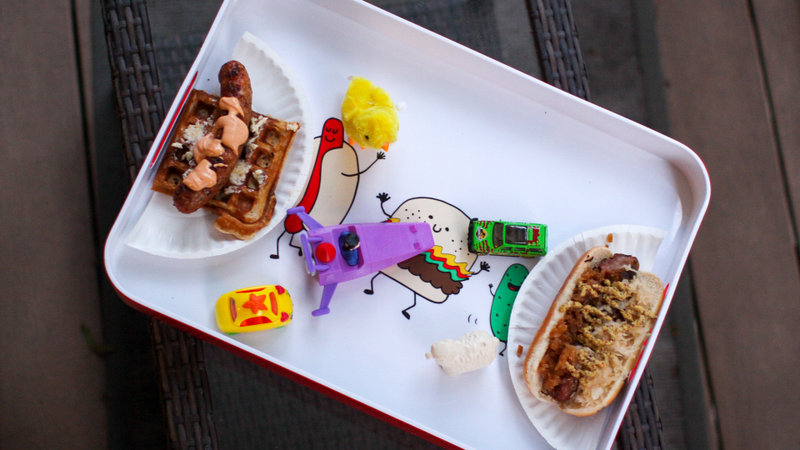Illustration for article titled I turned six of my favorite meals into sausages to answer one question: Will it hot dog?